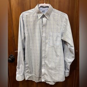 IZOD‎ Button Down Mens Dress Shirt - M